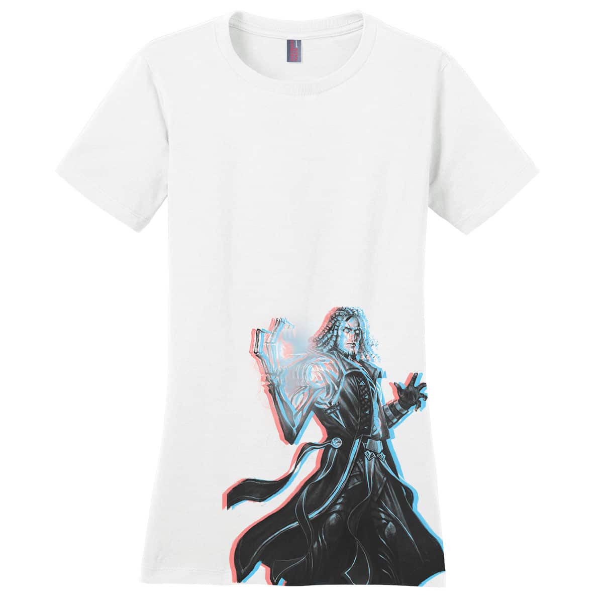 Kamigawa: Neon Dynasty 3D Shift Tezzeret, Betrayer of Flesh T-Shirt for Magic: The Gathering - Image 4