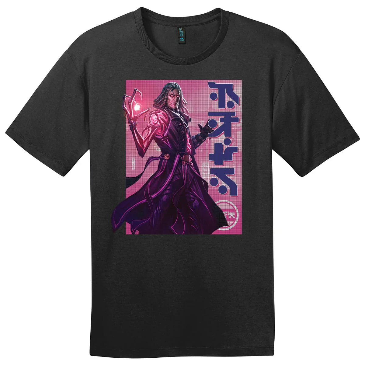 Kamigawa: Neon Dynasty Billboard Tezzeret, Betrayer of Flesh T-Shirt for Magic: The Gathering