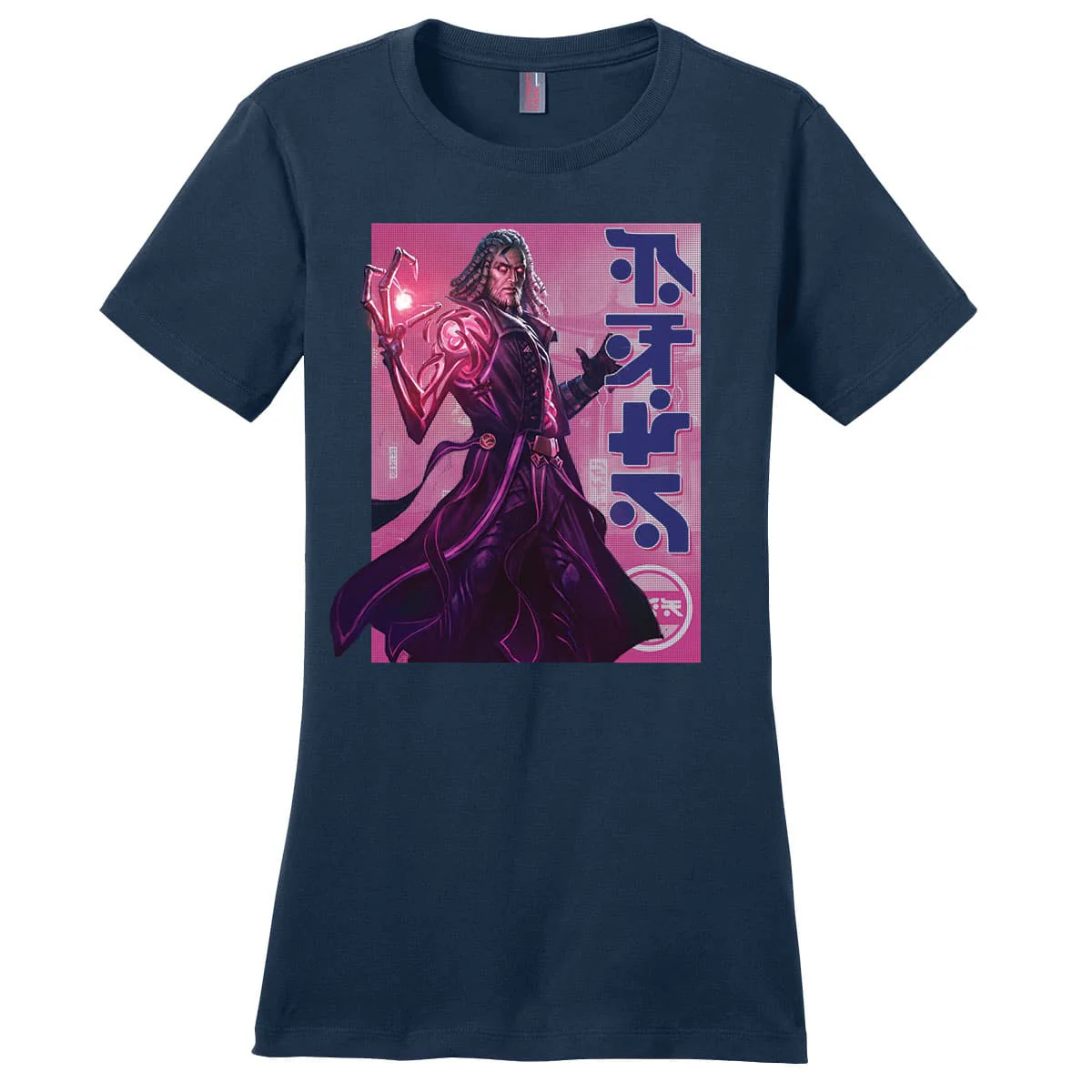 Kamigawa: Neon Dynasty Billboard Tezzeret, Betrayer of Flesh T-Shirt for Magic: The Gathering - Image 8
