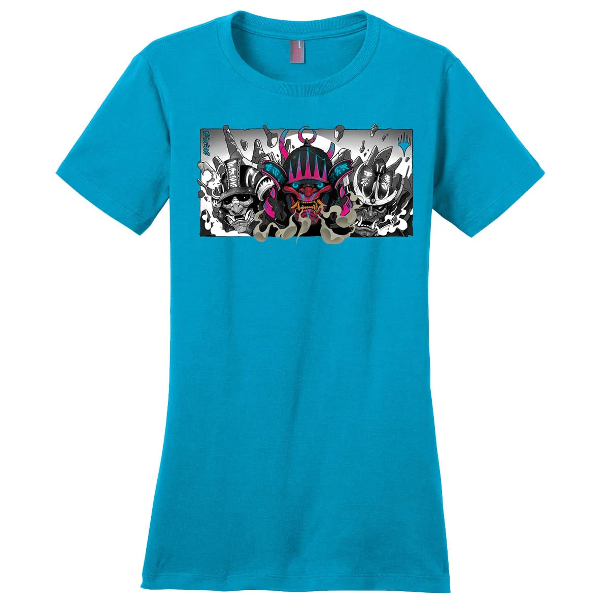 Kamigawa: Neon Dynasty Demon Samurai T-Shirt for Magic: The Gathering - Image 2