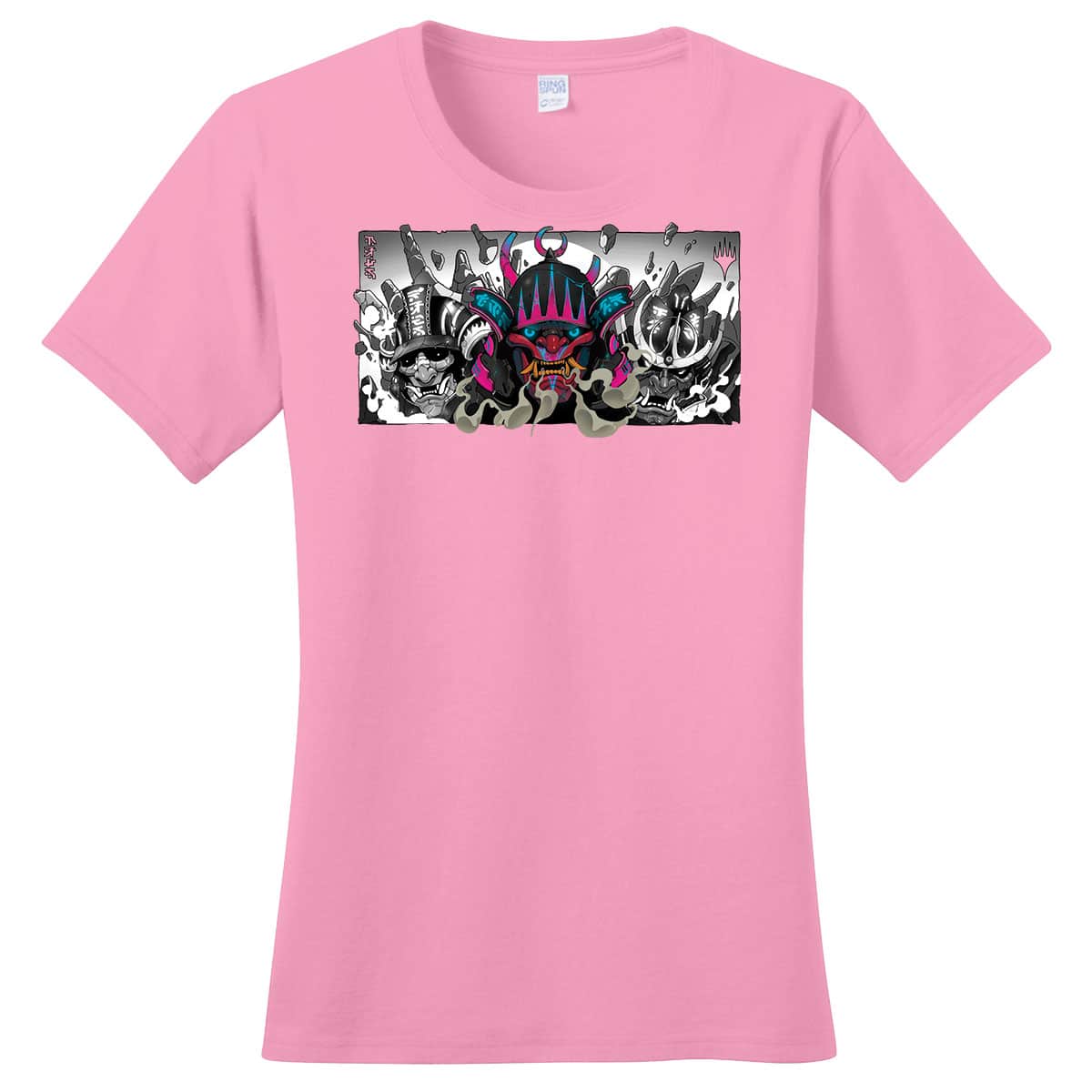 Kamigawa: Neon Dynasty Demon Samurai T-Shirt for Magic: The Gathering - Image 4