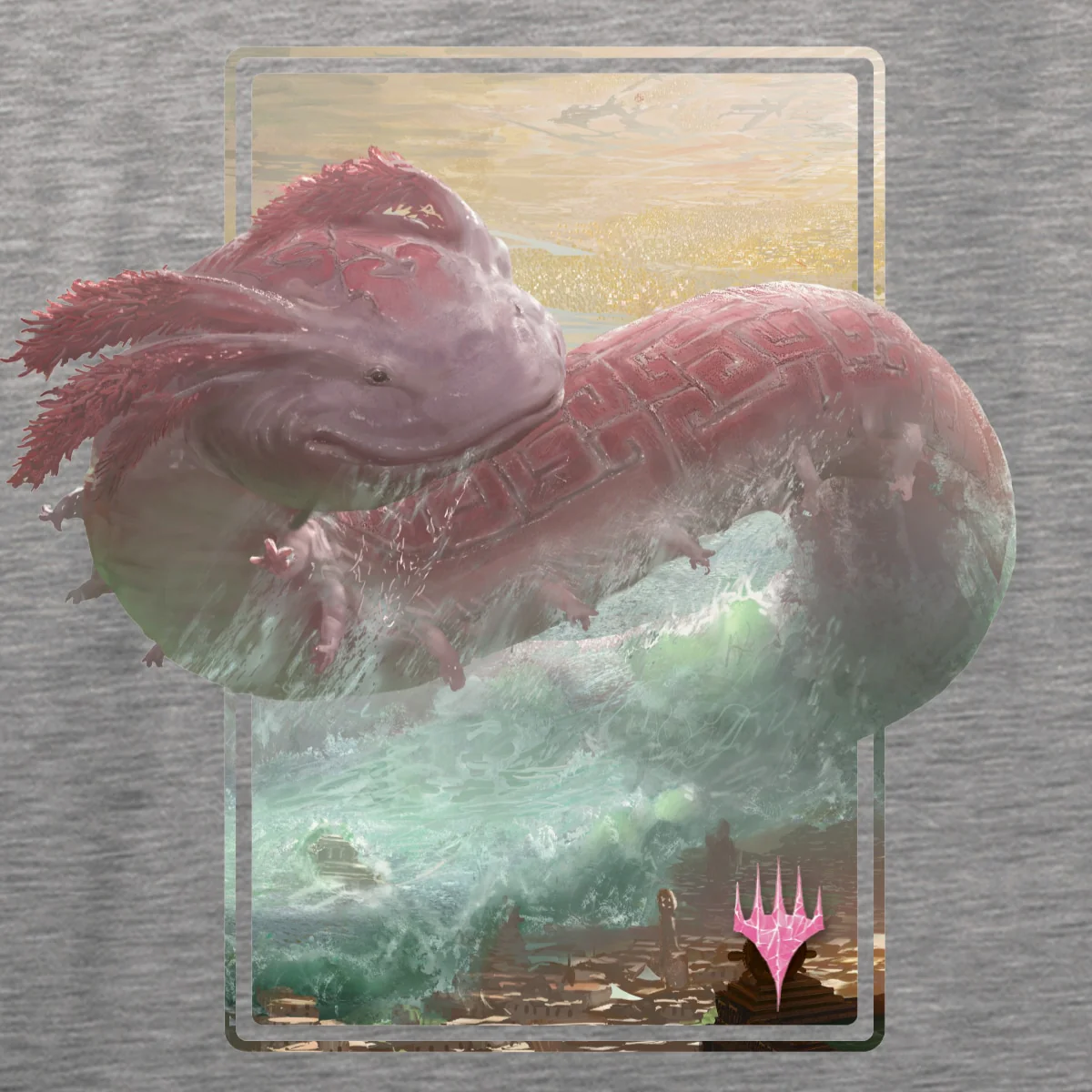 Lost Caverns of Ixalan, Xolatoyac, the Smiling Flood T-Shirt for Magic: The Gathering - Image 4