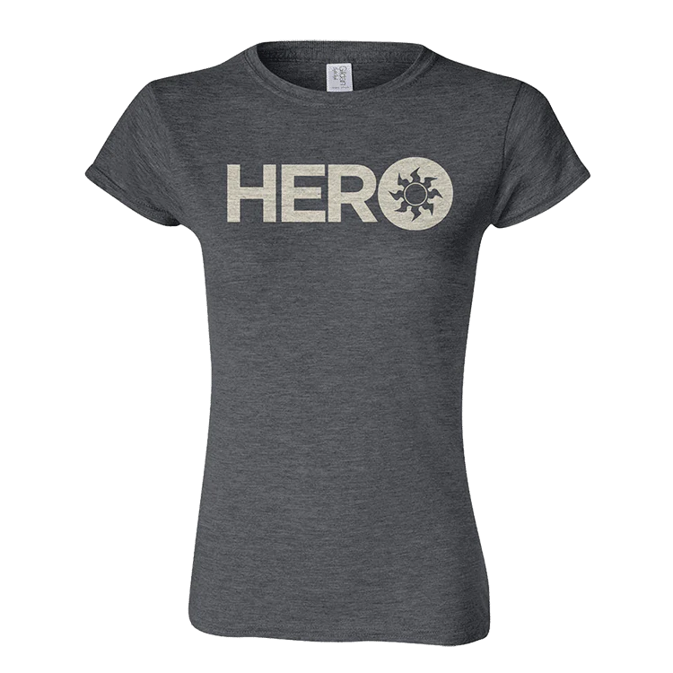Magic: The Gathering Mana Word "HERO" Women's T-Shirt