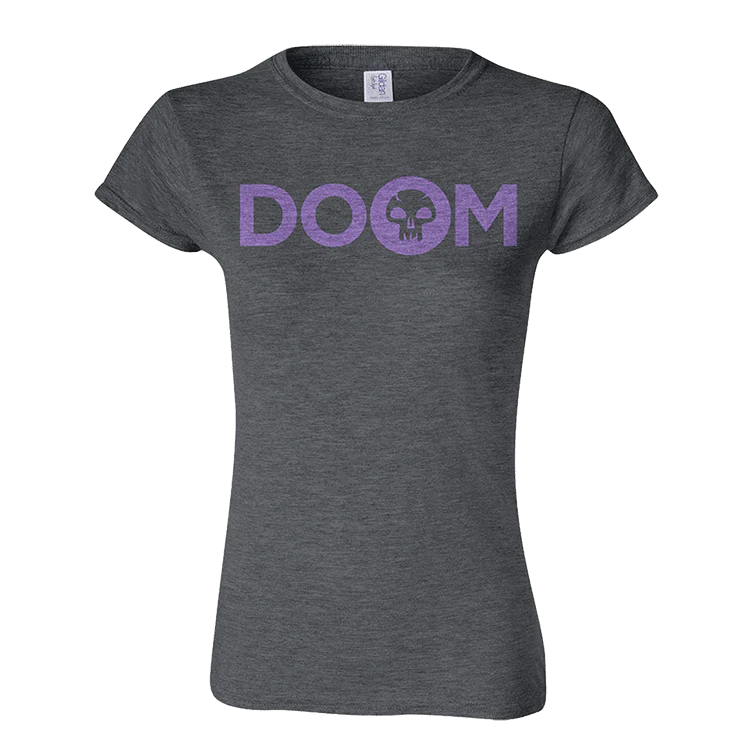 Magic: The Gathering Mana Word Women's "DOOM" T-Shirt