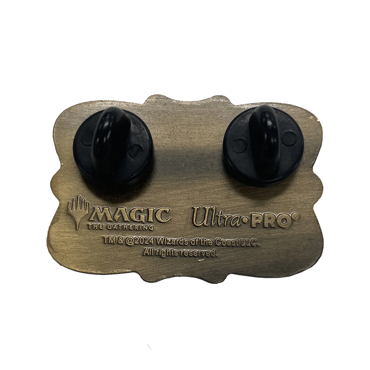 Magic: The Gathering Outlaws of Thunder Junction Antique Gold Lapel Pin - Image 2