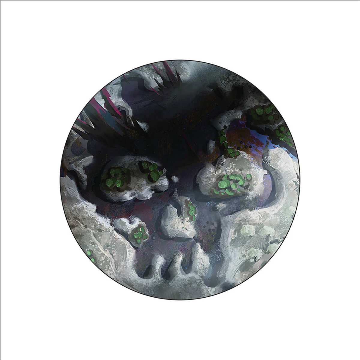 Magic: The Gathering Outlaws of Thunder Junction Ceramic Coasters - Lands - Image 4
