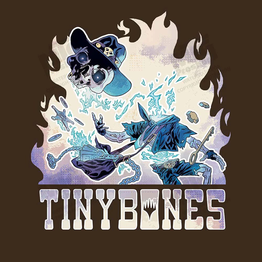 Magic: The Gathering Outlaws of Thunder Junction Printed Graphic T-Shirt - Tinybones - Image 2