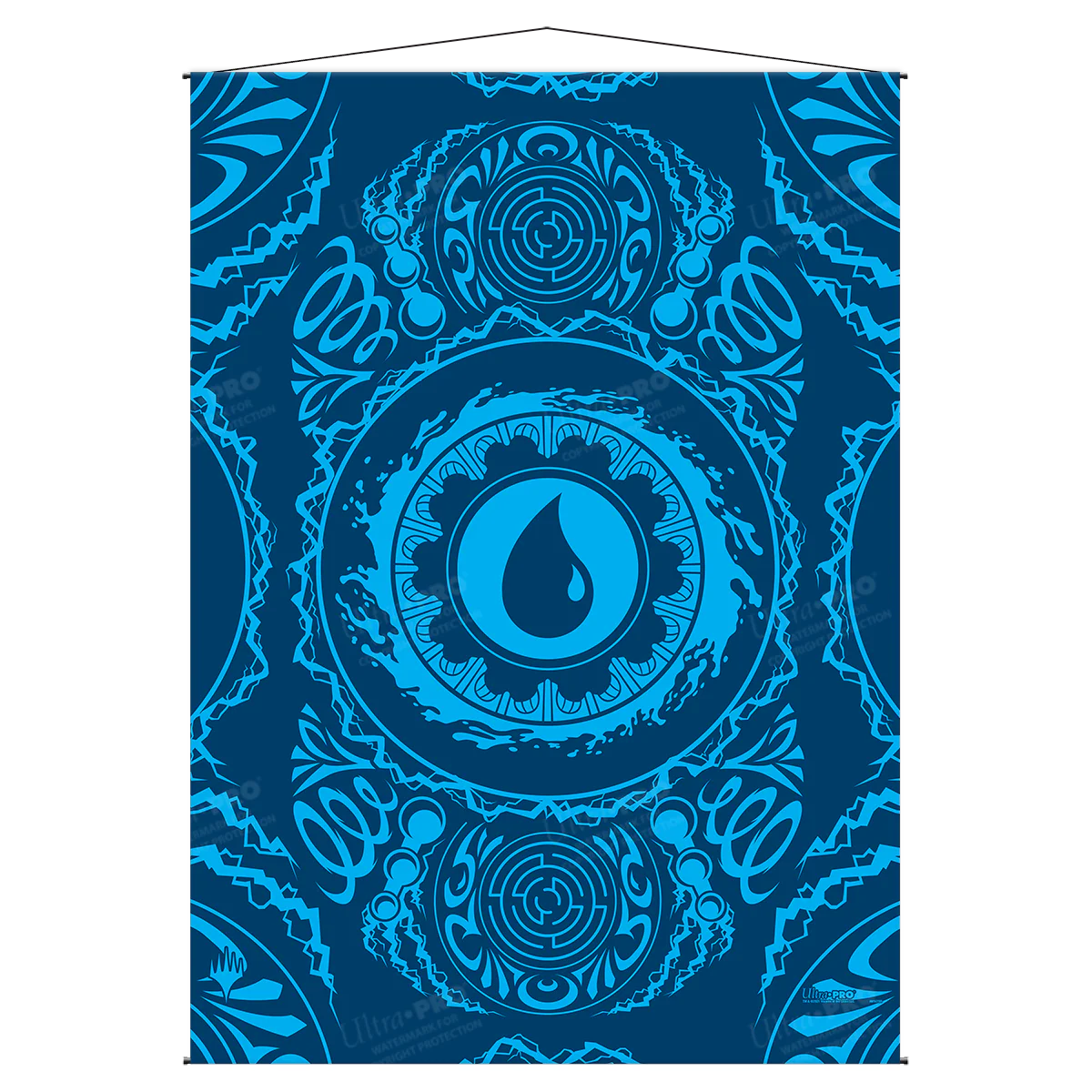 Mana 7 Island Wall Scroll for Magic: The Gathering