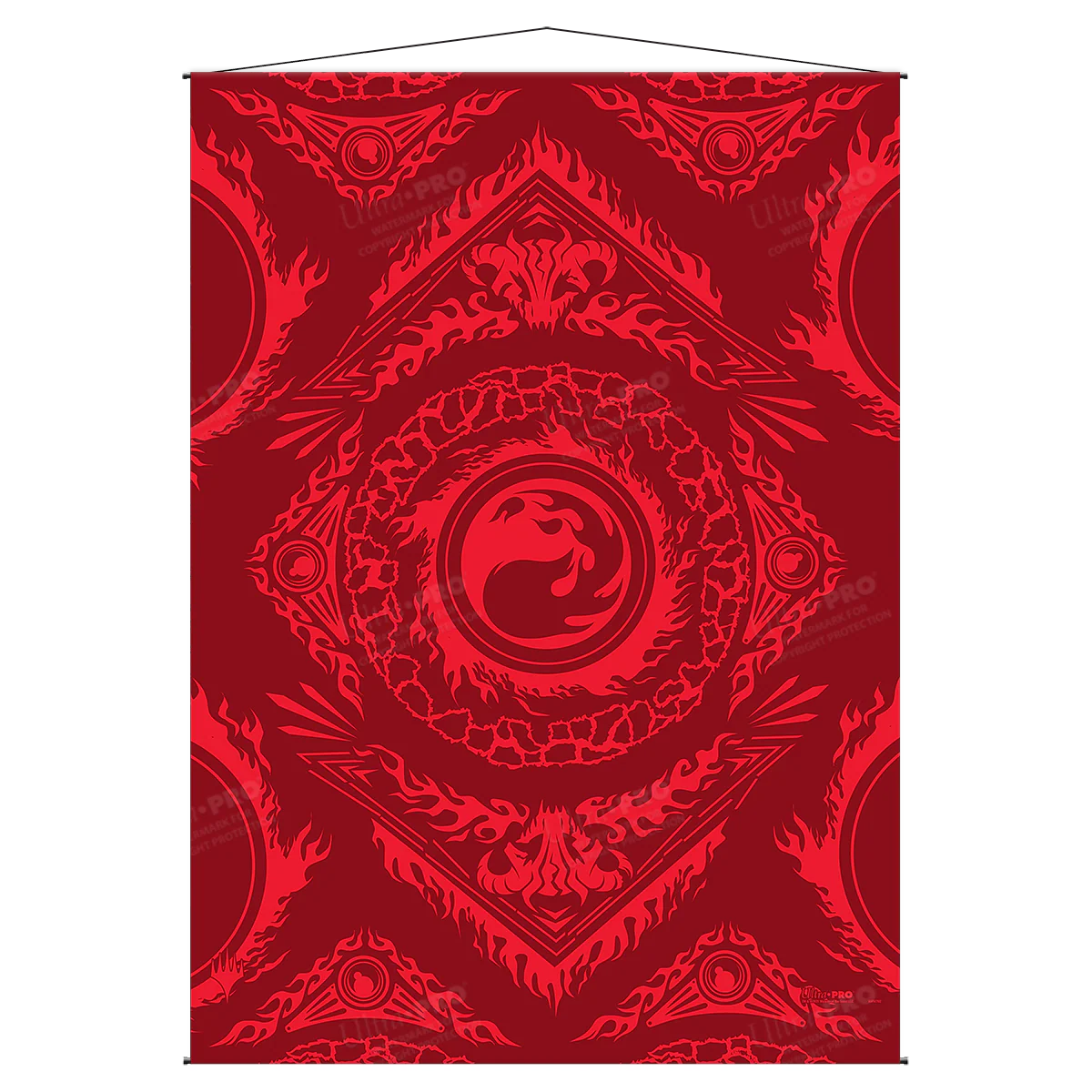 Mana 7 Mountain Wall Scroll for Magic: The Gathering