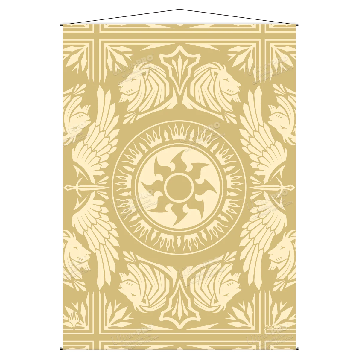 Mana 7 Plains Wall Scroll for Magic: The Gathering