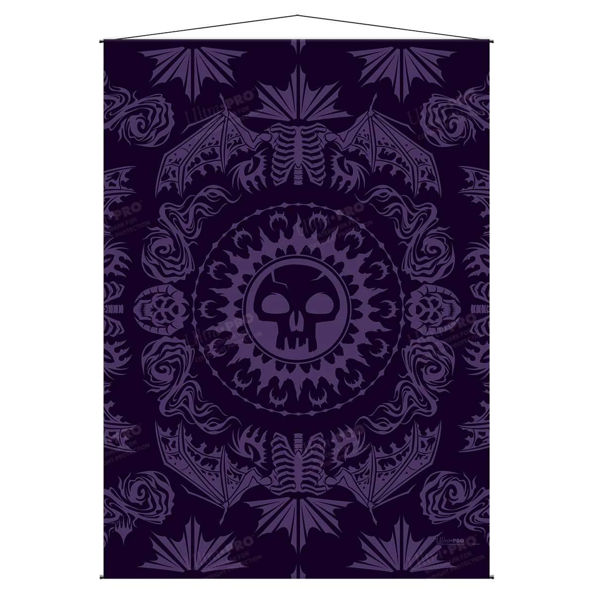 Mana 7 Swamp Wall Scroll for Magic: The Gathering