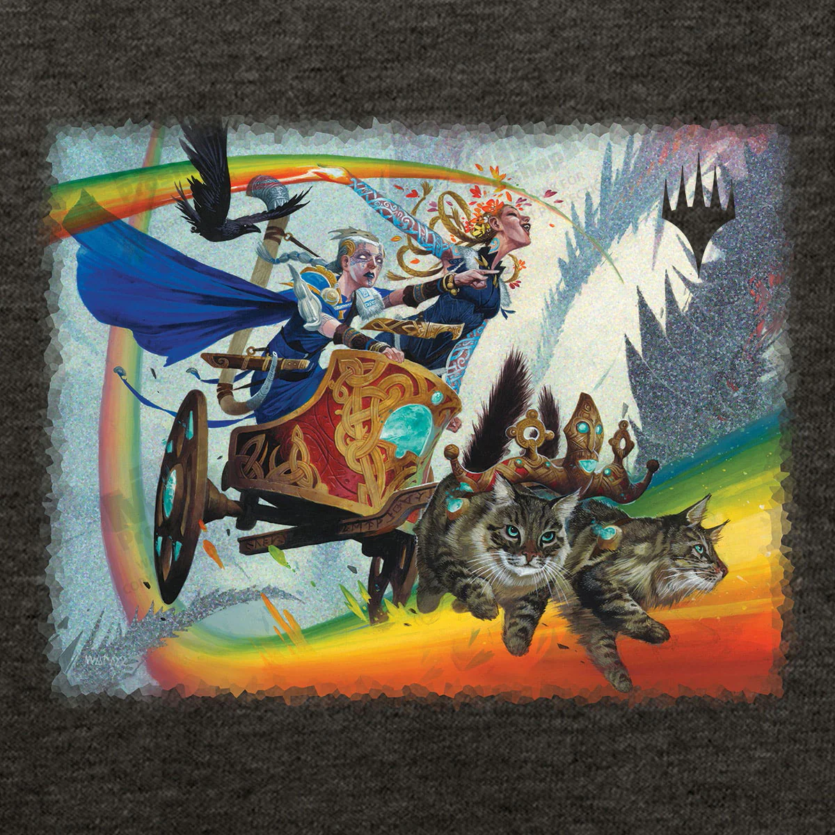 March of the Machine Inga and Esika T-Shirt for Magic: The Gathering - Image 2