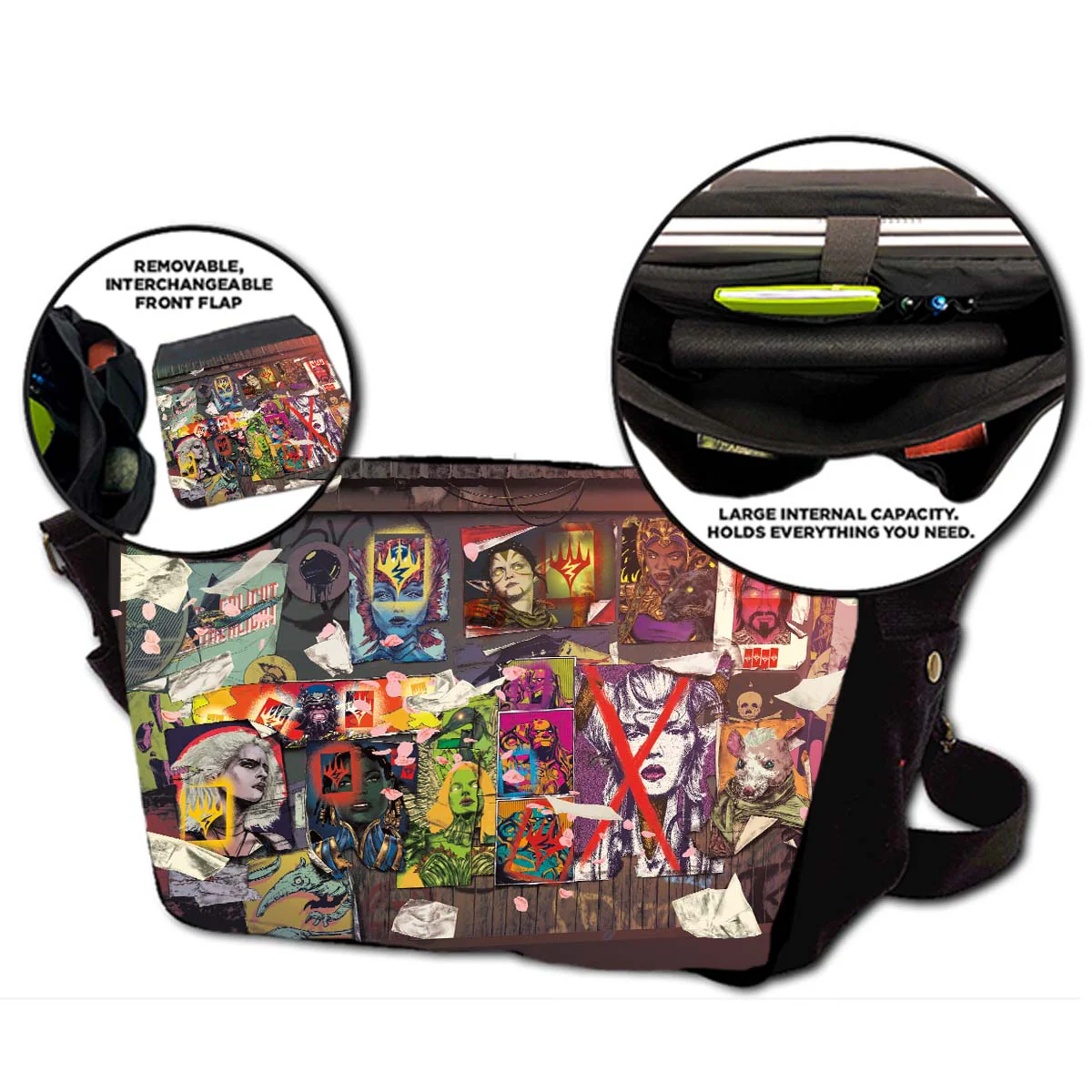 March of the Machine Messenger Bag Flap - Image 4