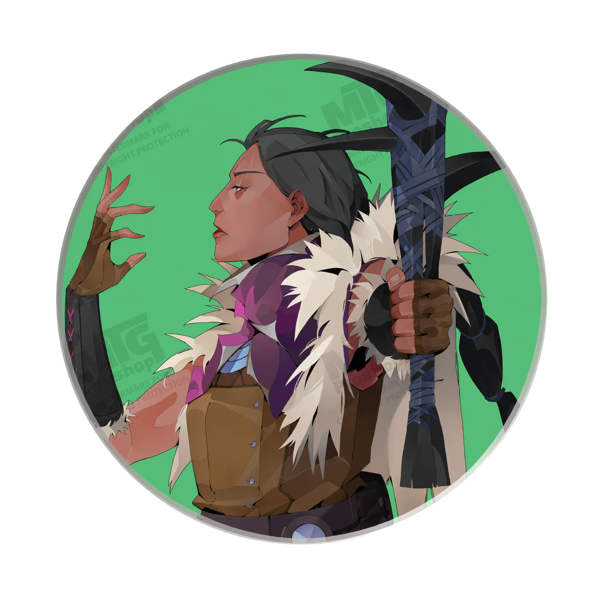 Modern Horizons 3 Ceramic Coasters featuring Satya, Omo, Disa and Ulalek for Magic: The Gathering - Image 3