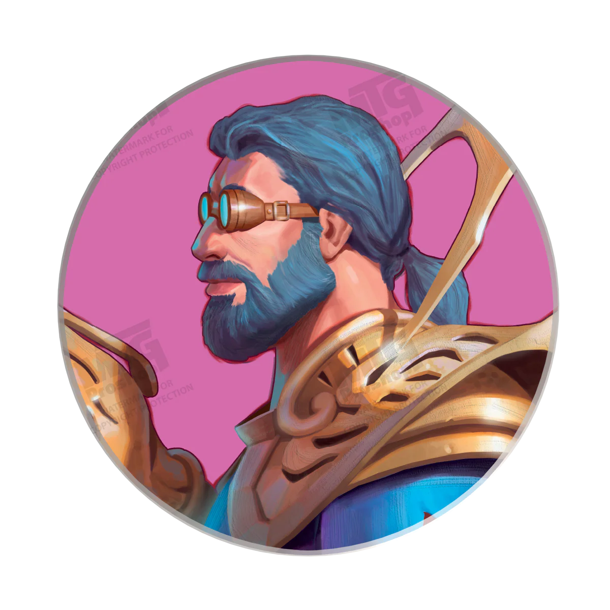 Modern Horizons 3 Ceramic Coasters featuring Satya, Omo, Disa and Ulalek for Magic: The Gathering - Image 4