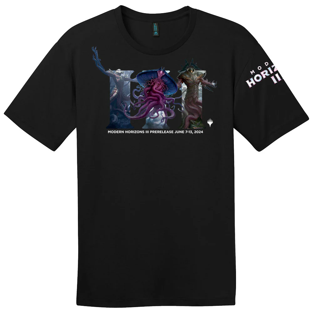 Modern Horizons 3 Set Logo Printed Graphic T-Shirt for Magic: The Gathering Retailer Exclusive