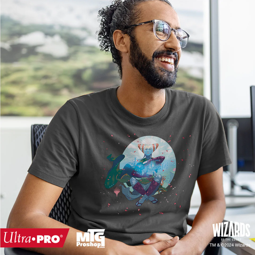 Modern Horizons 3 Tamiyo, Seasoned Scholar Printed Graphic T-Shirt for Magic: The Gathering - Image 2