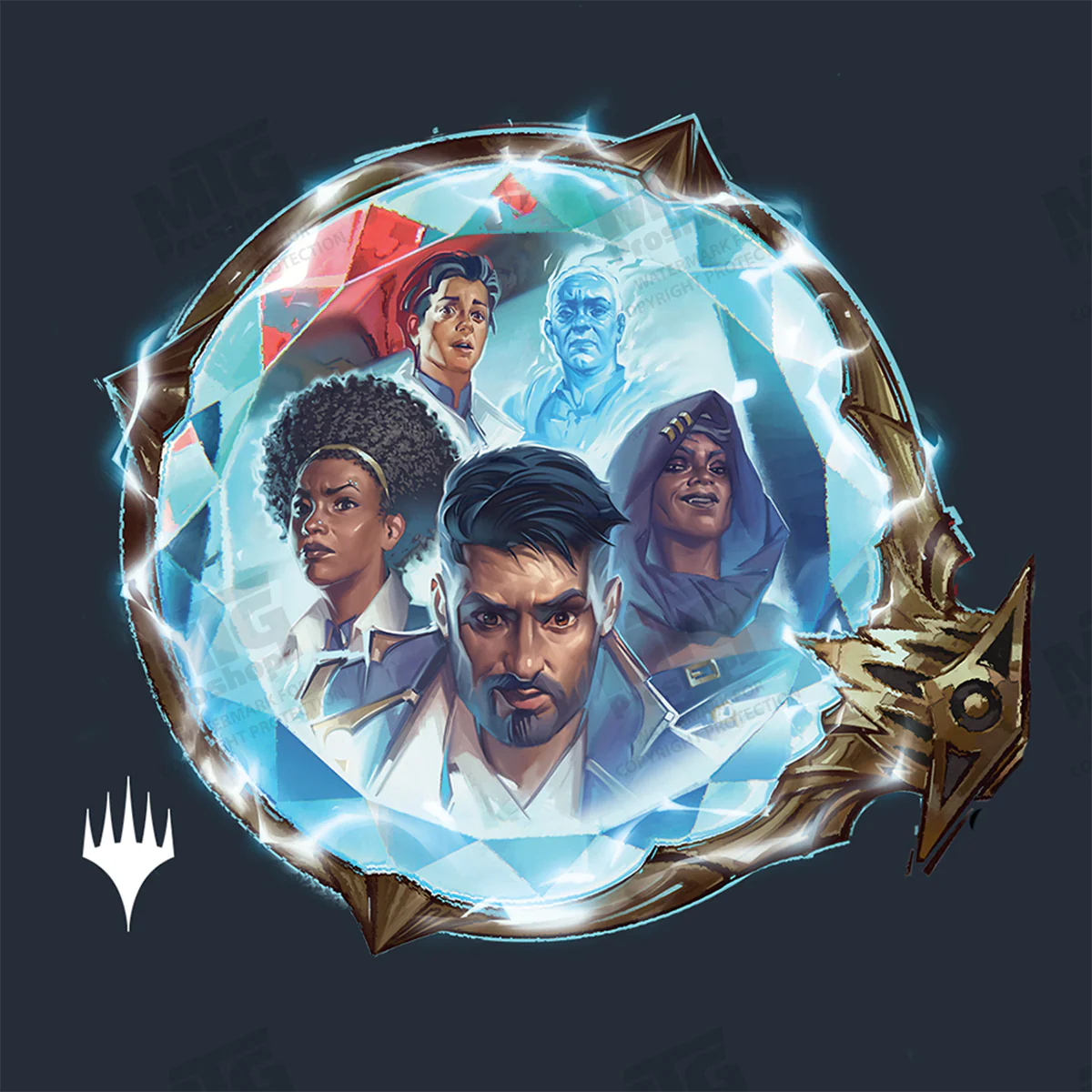 Murders at Karlov Manor Magnifying Glass T-Shirt for Magic: The Gathering - Image 2