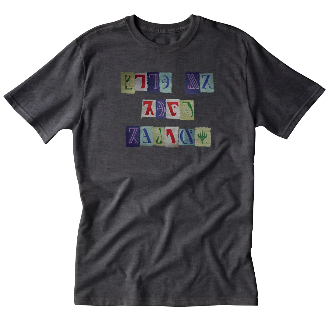 Murders at Karlov Manor Ransom Note T-Shirt for Magic: The Gathering - Image 3