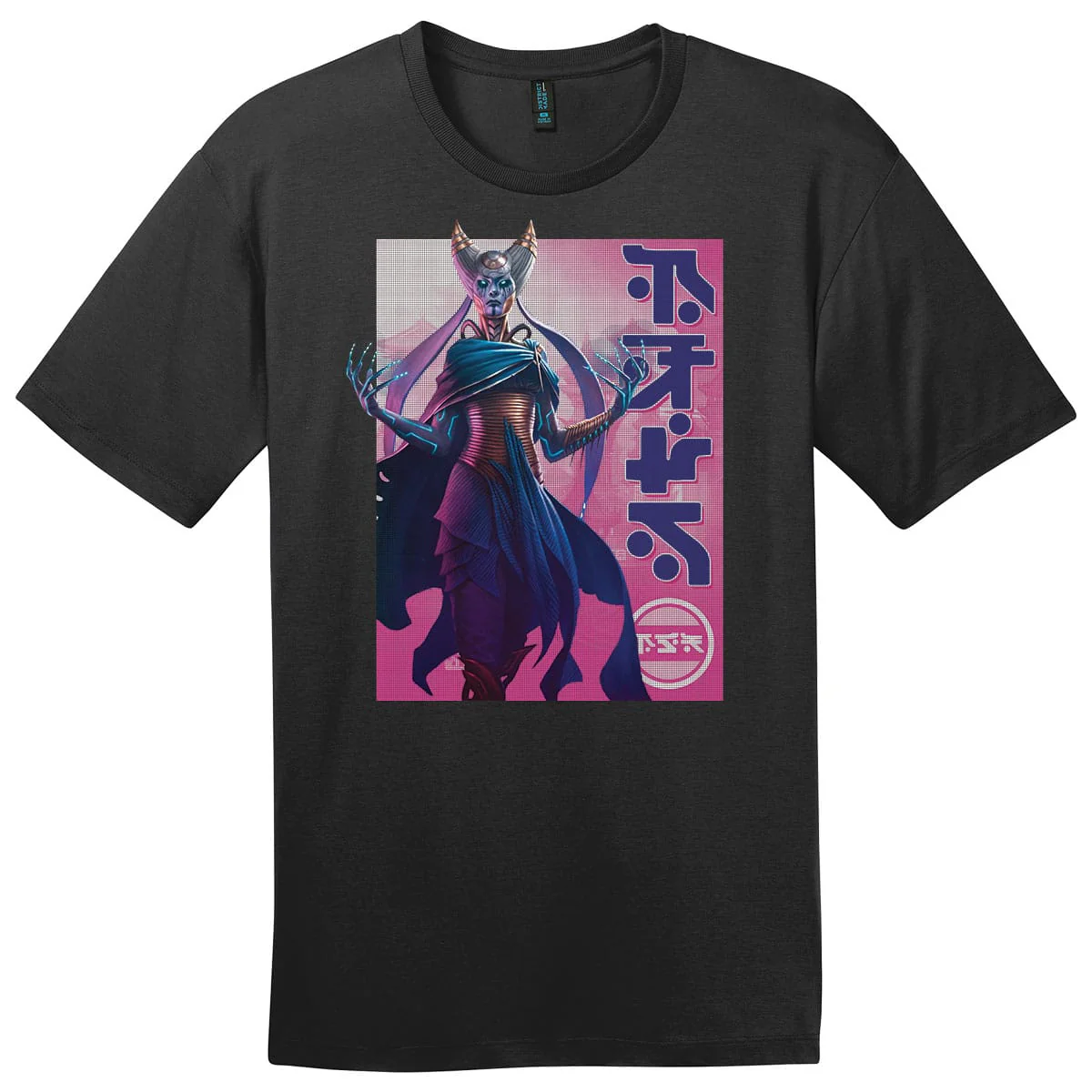 Kamigawa: Neon Dynasty Billboard Tamiyo Compleated Sage T-Shirt for Magic: The Gathering