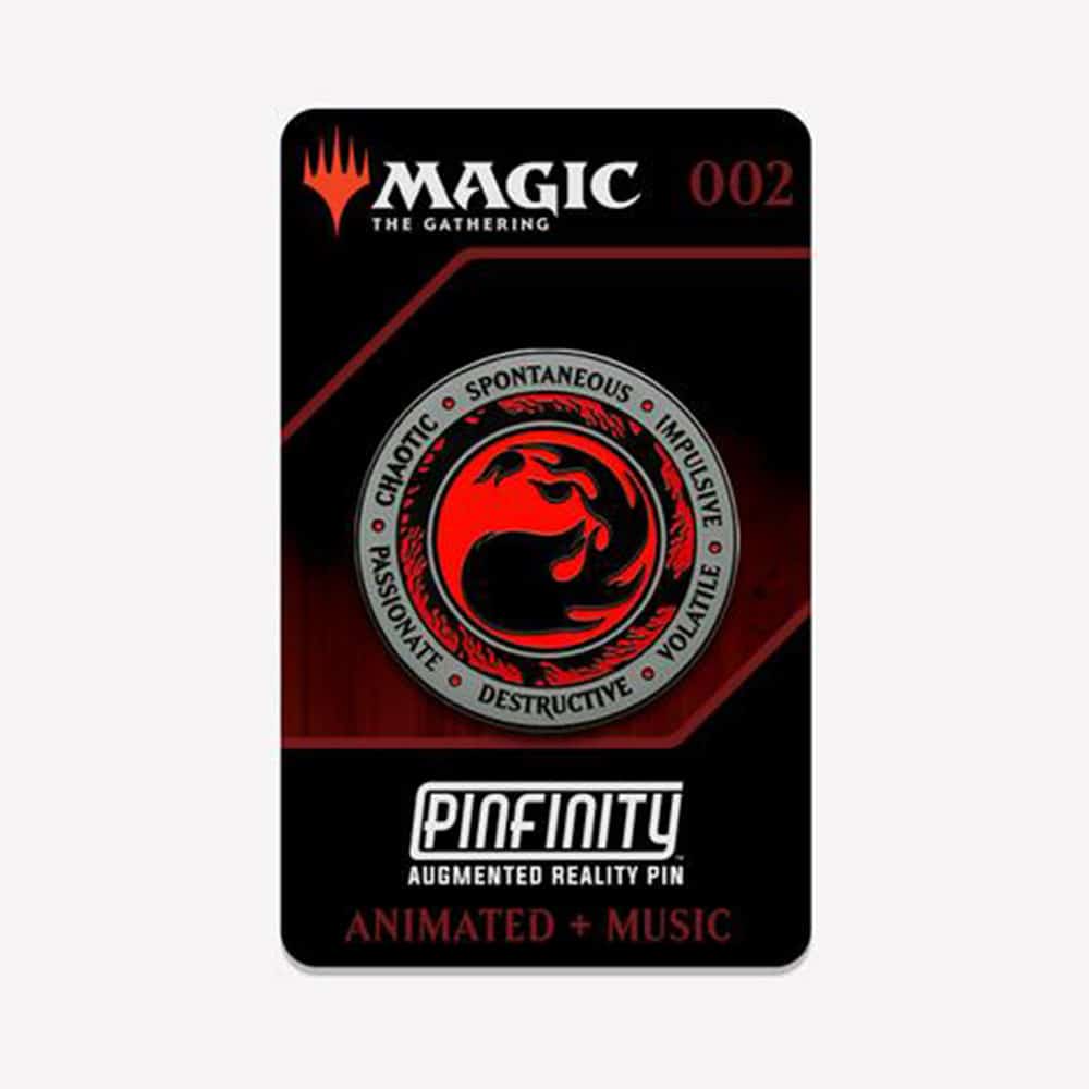 Pinfinity Red Mana Symbol Pin 002 for Magic: The Gathering - Image 2
