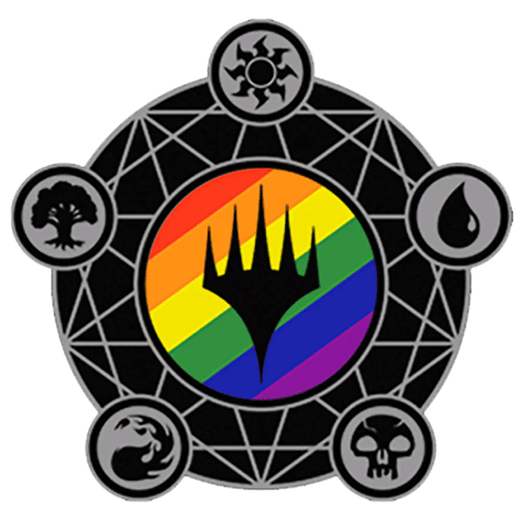 Pride 2024 MTG Pin - Image 2