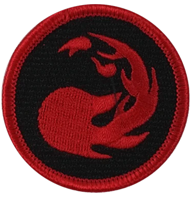 Red Mana Patch for Magic: The Gathering