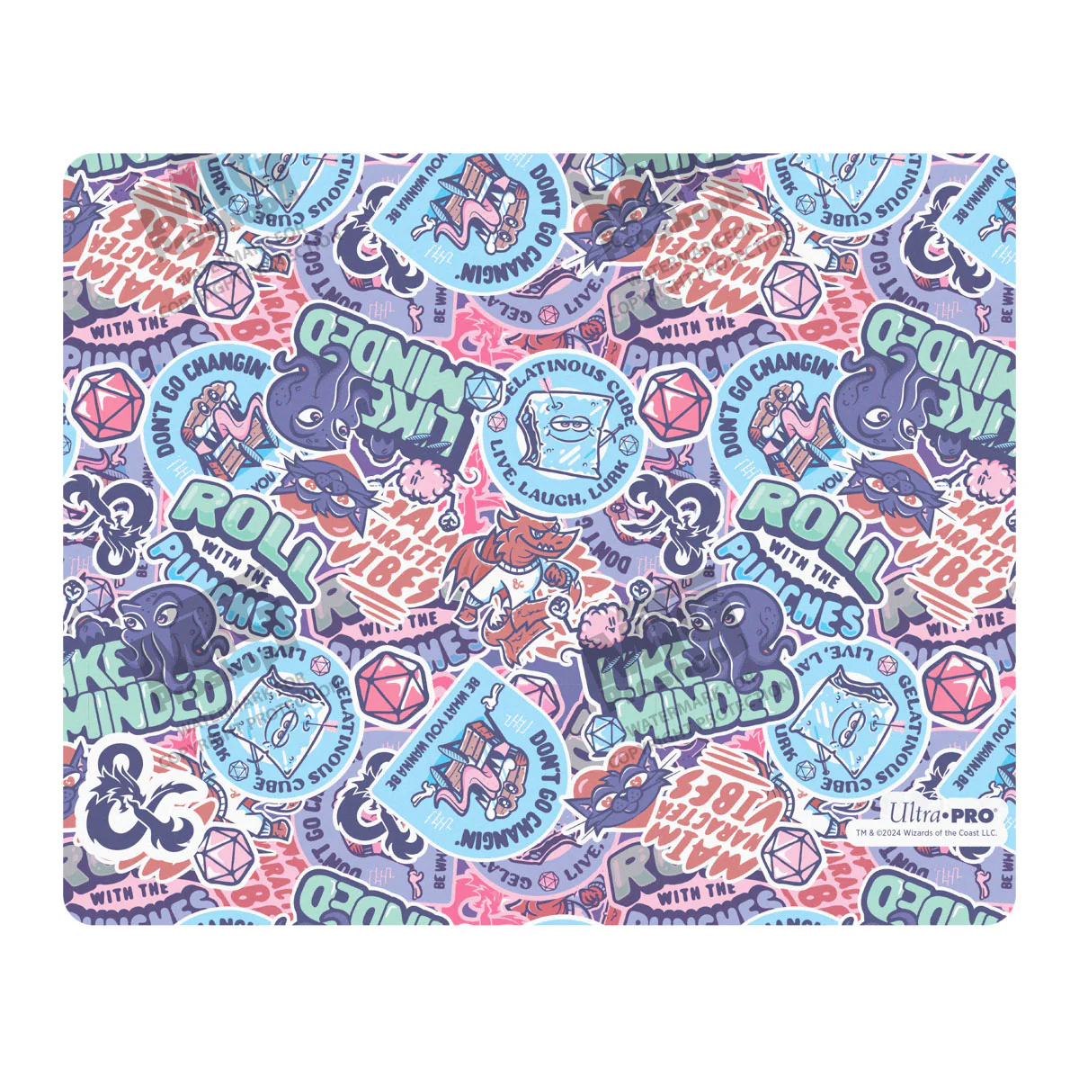 “Sweet Stickers” Pattern Mousepad for Dungeons & Dragons 2024 - Image 2