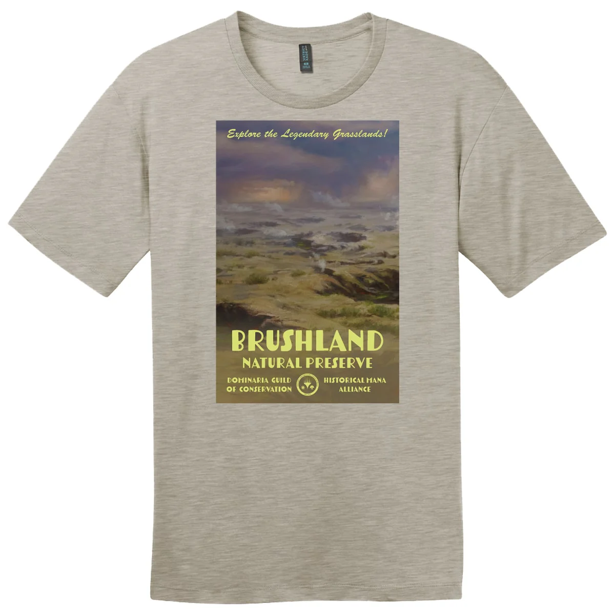 The Brothers' War Brushland T-Shirt for Magic: The Gathering - Image 2