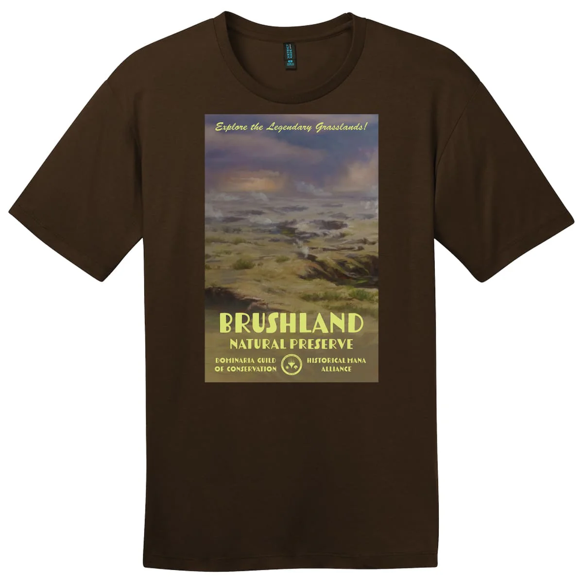 The Brothers' War Brushland T-Shirt for Magic: The Gathering - Image 3