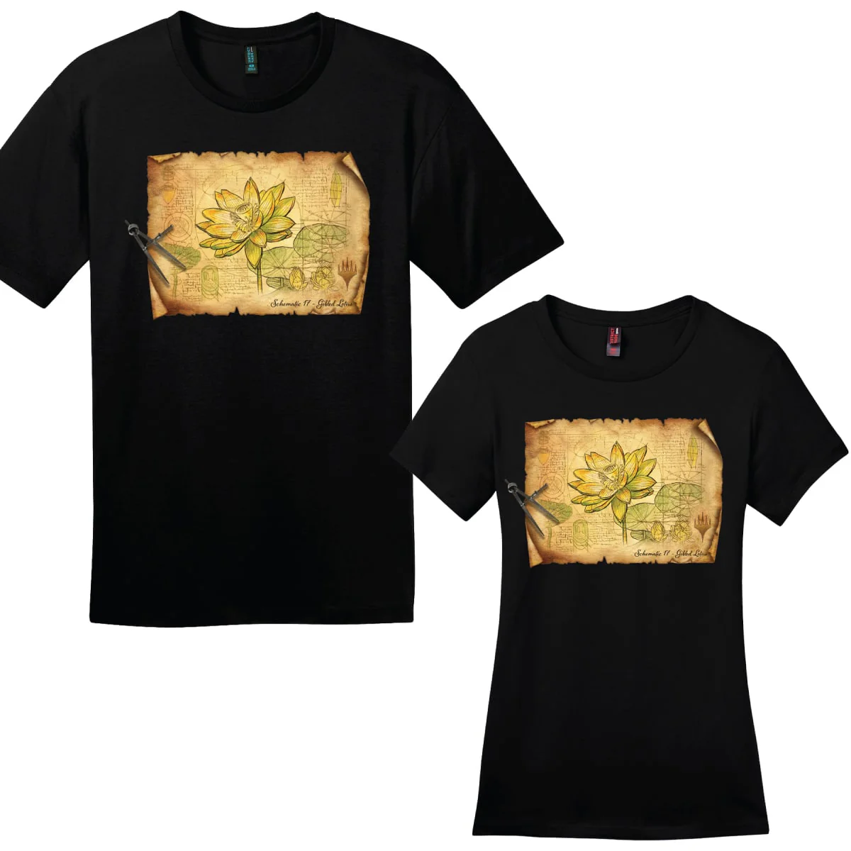 The Brothers' War Gilded Lotus T-shirt for Magic: The Gathering