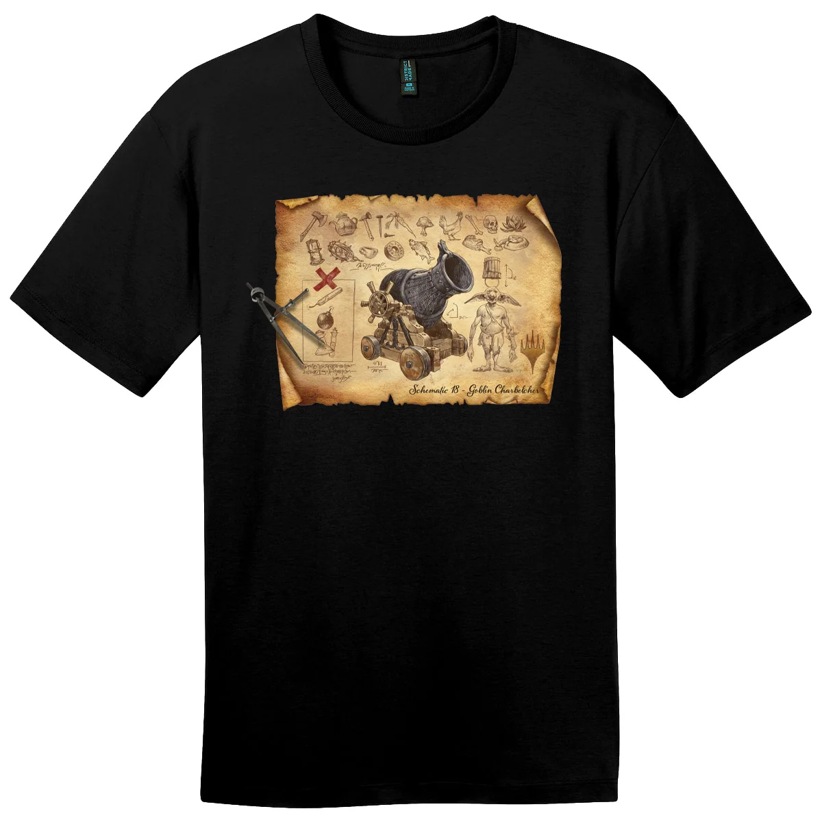 The Brothers' War Goblin Charbelcher T-Shirt for Magic: The Gathering - Image 2