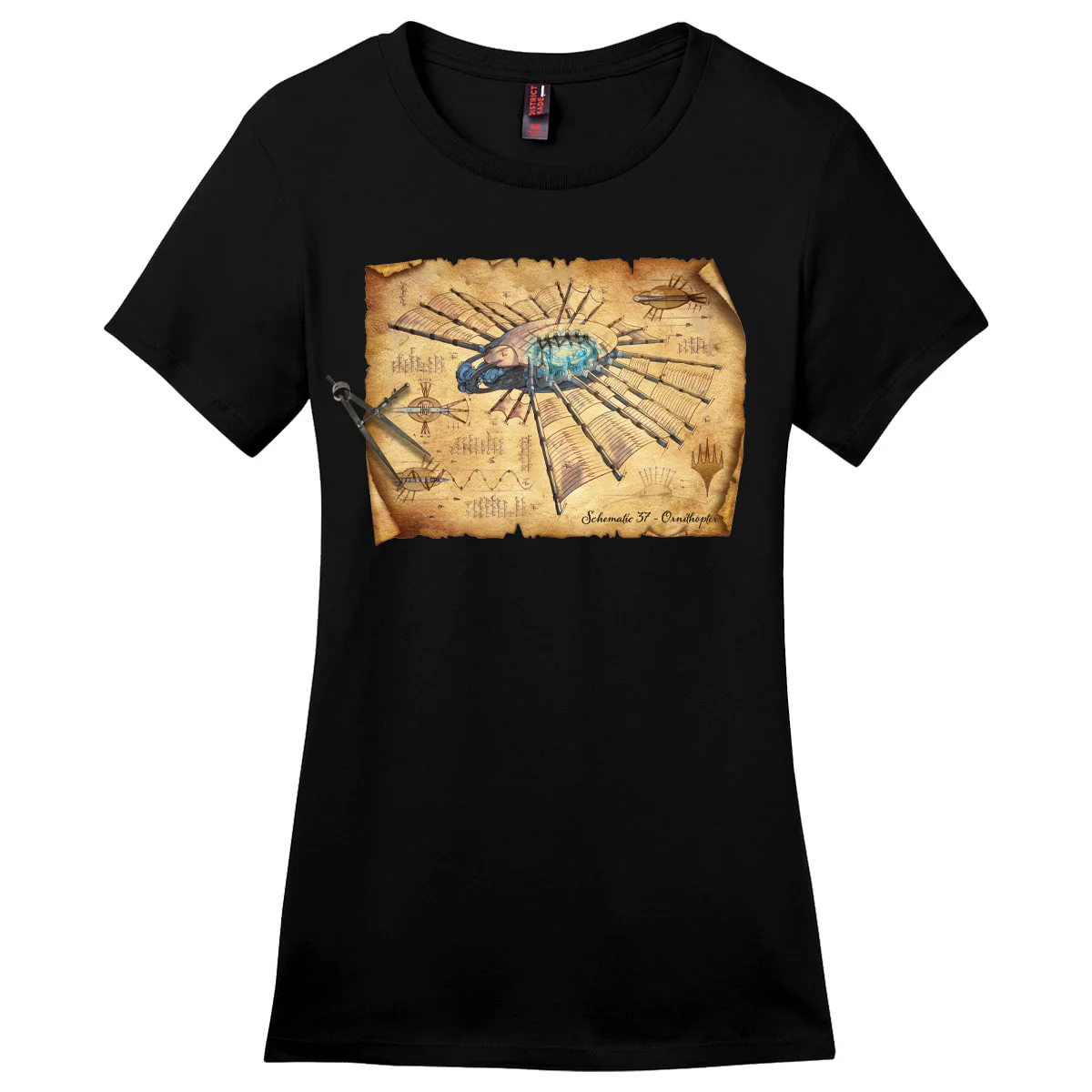 The Brothers' War Ornithopter T-shirt for Magic: The Gathering - Image 3