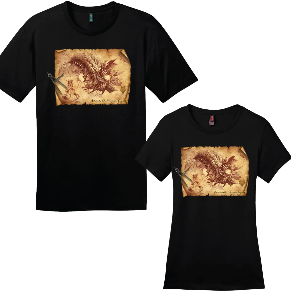 The Brothers' War Wurmcoil Engine T-shirt for Magic: The Gathering