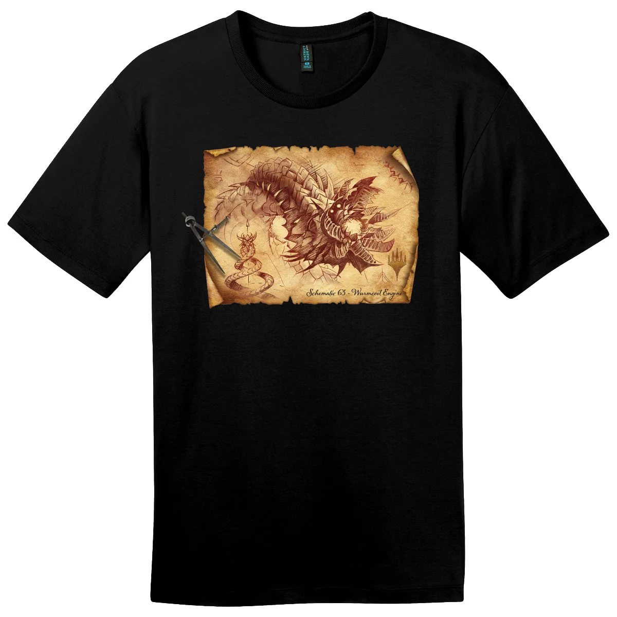 The Brothers' War Wurmcoil Engine T-shirt for Magic: The Gathering - Image 2