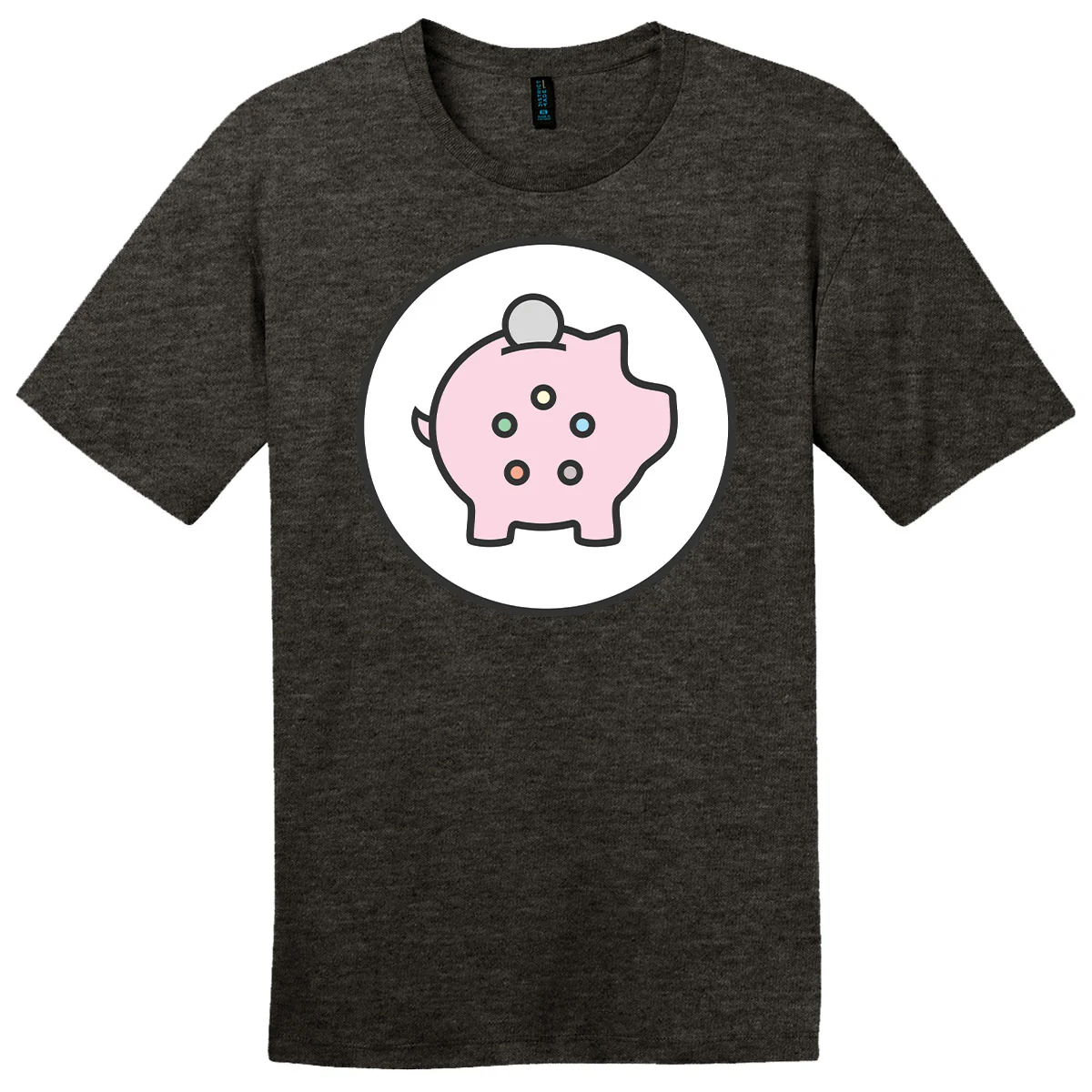 The Commander's Quarters Pink Logo T-Shirt for Magic: The Gathering