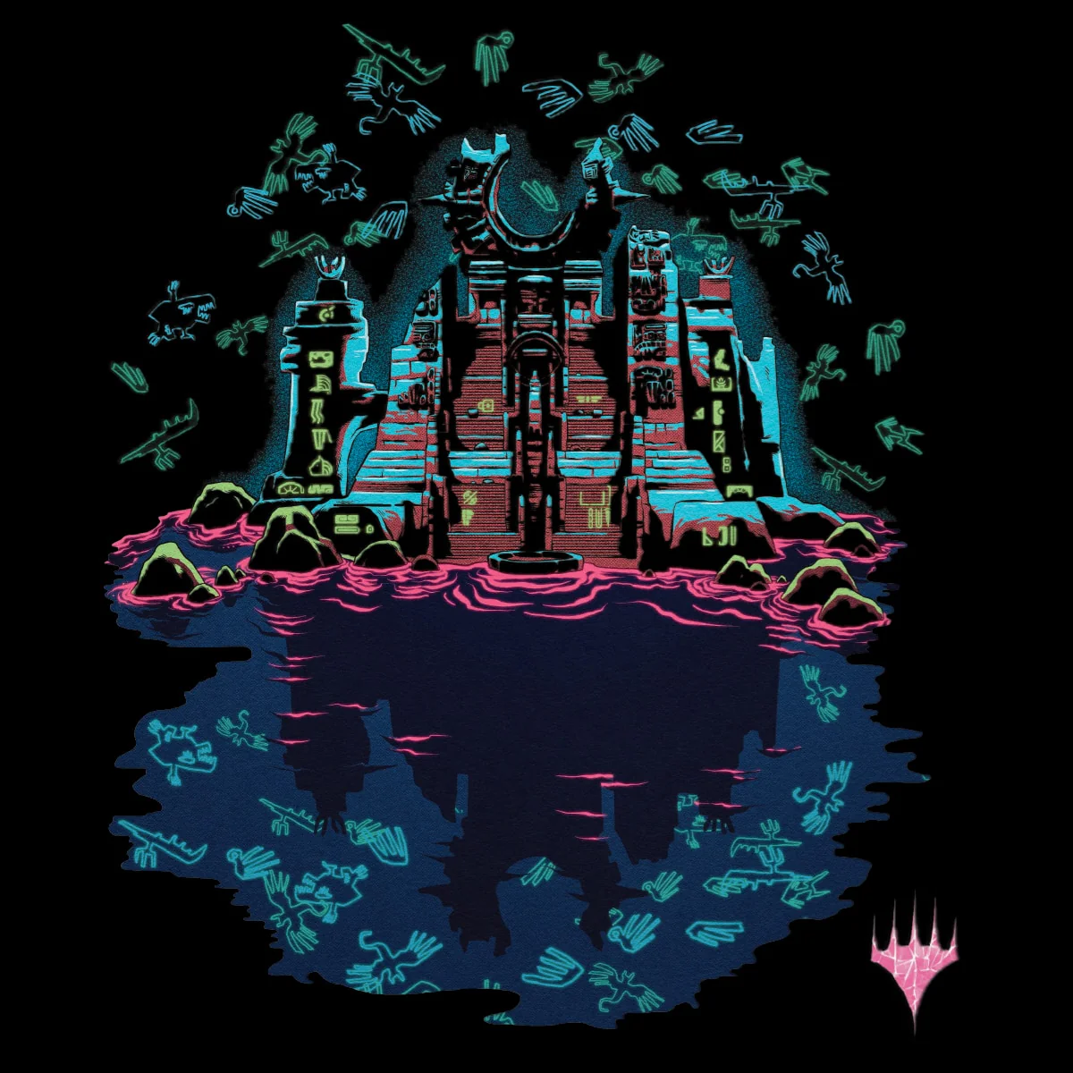 The Lost Caverns of Ixalan, Cavern of Souls T-Shirt for Magic: The Gathering - Image 4