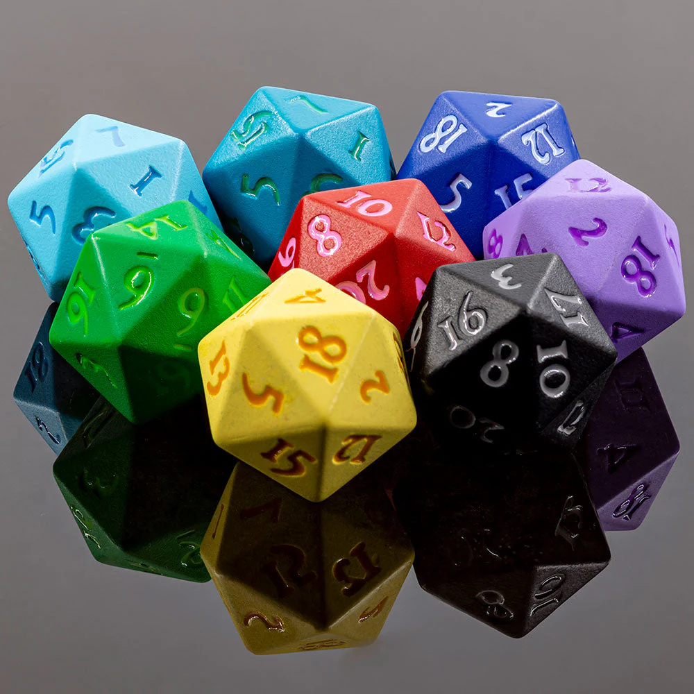 Vivid Heavy Metal Dice - Image 3