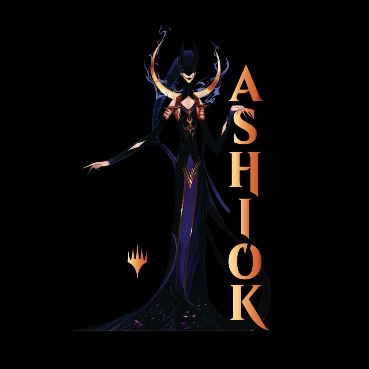 Wilds of Eldraine Ashiok Wicked Manipulator T-Shirt for Magic: The Gathering - Image 4